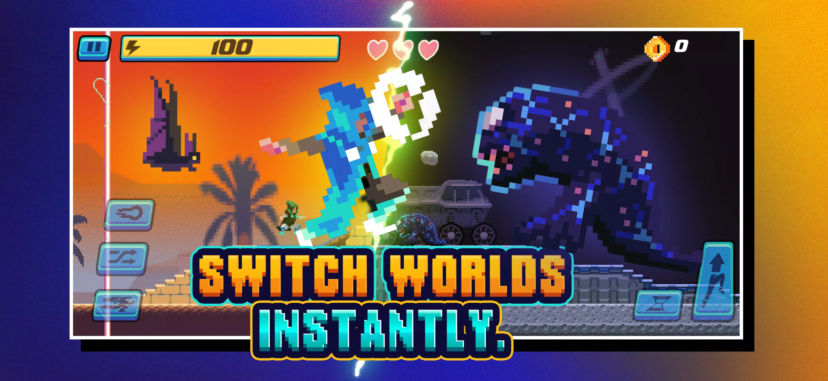 像素跑者:时间转换 像素跑者:时间转换