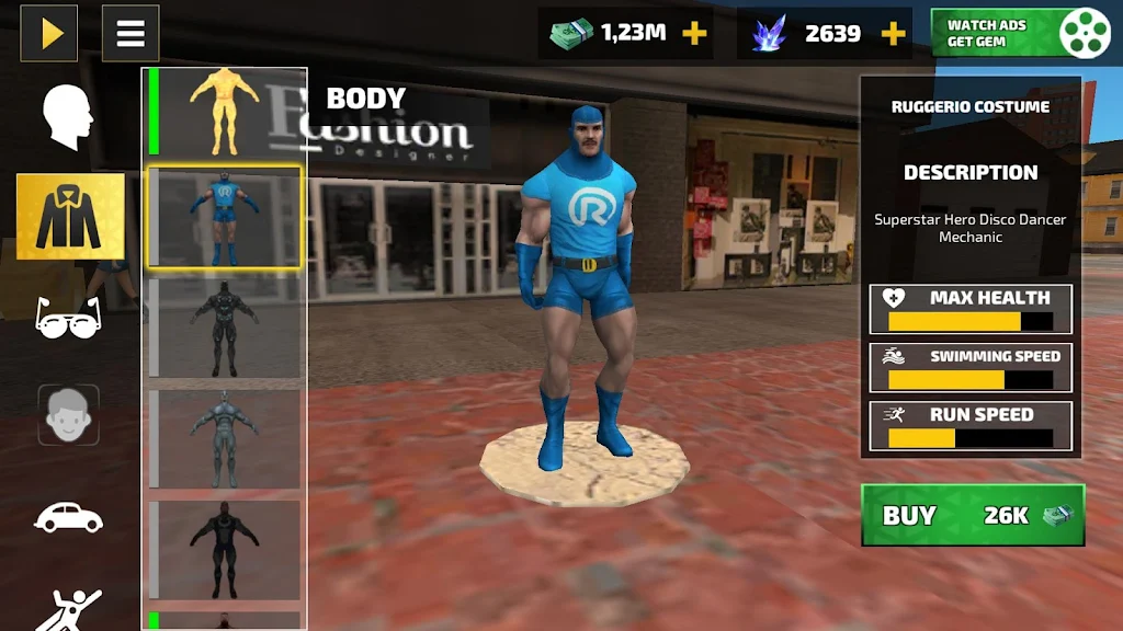 绳索英雄:副镇(辅助菜单)