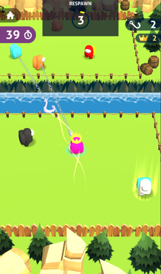 太空人钩子大战