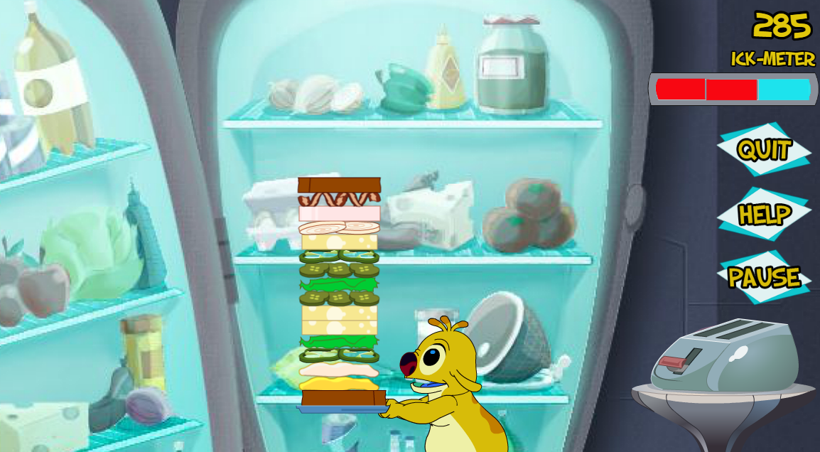 鲁本的三明治堆叠挑战