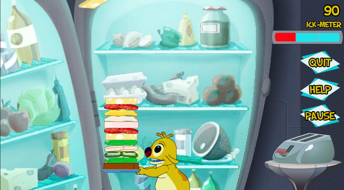 鲁本的三明治堆叠挑战