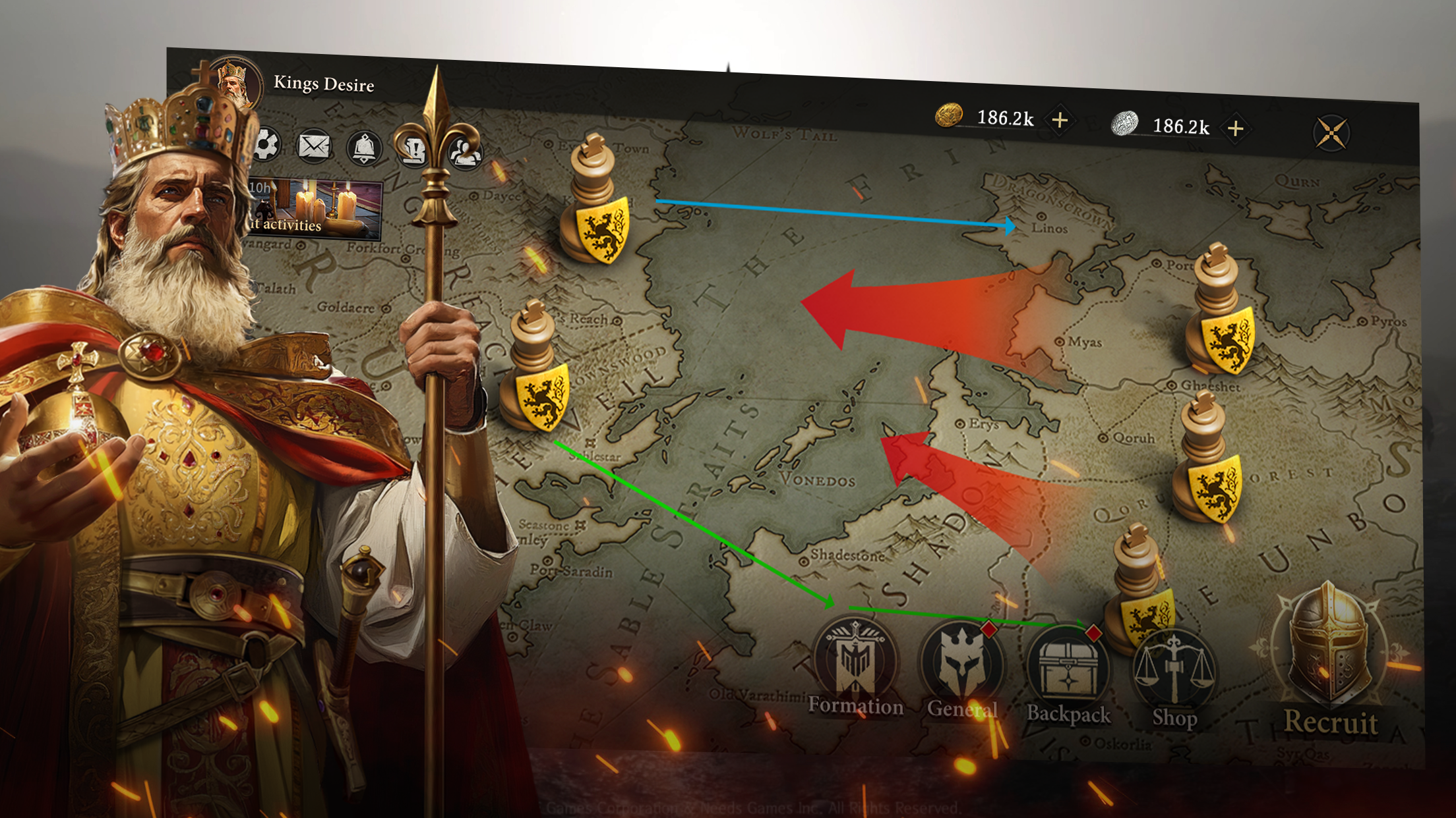 王国的棋局汉化版(辅助菜单) 王国的棋局汉化版(辅助菜单)