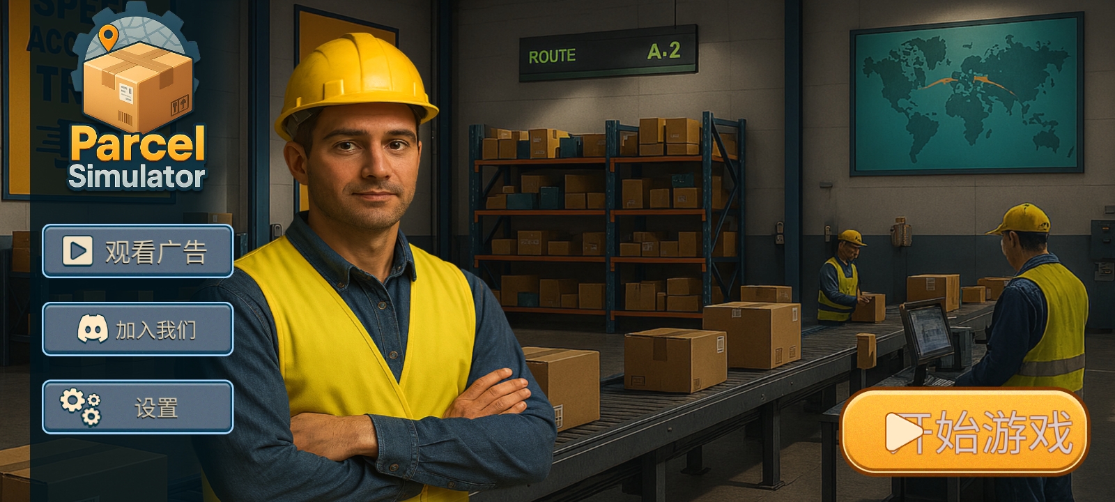 包裹递送模拟器3D
