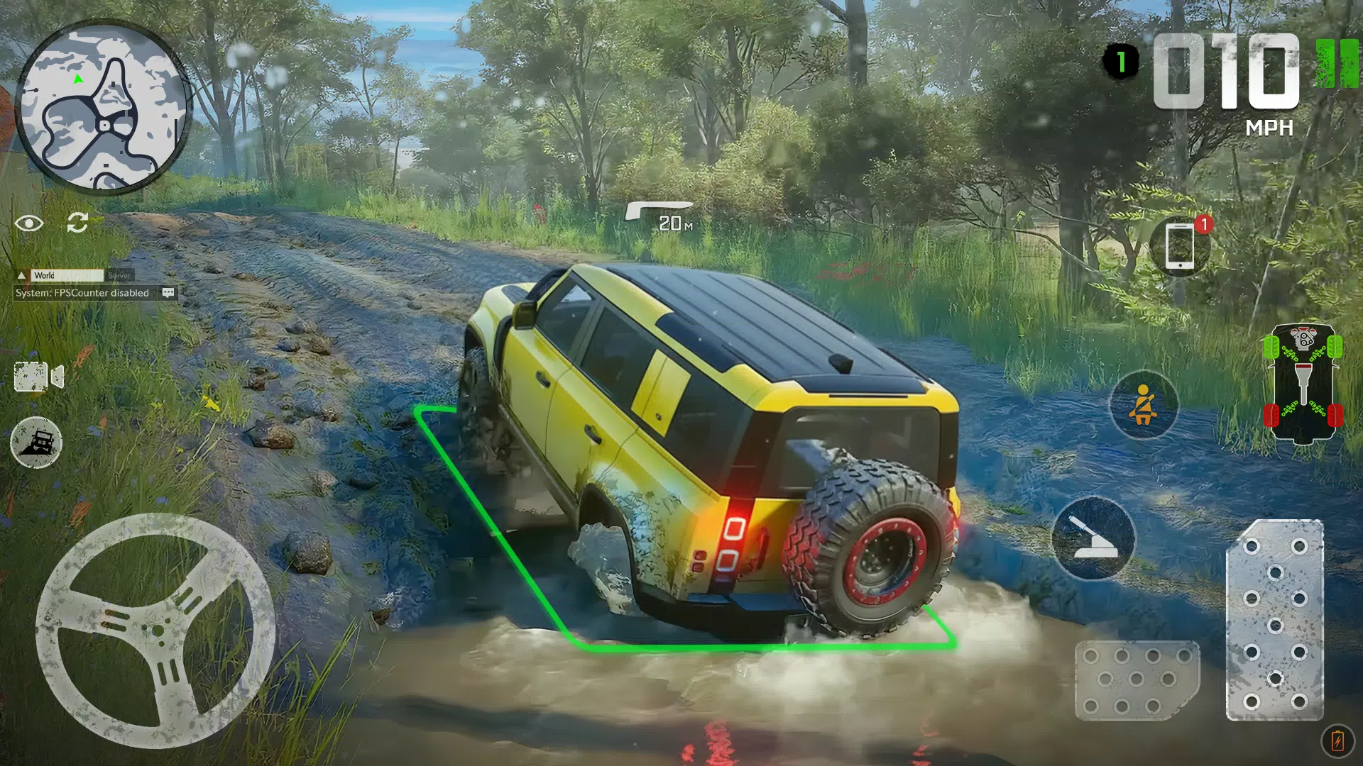 越野SUV吉普4x4驾驶