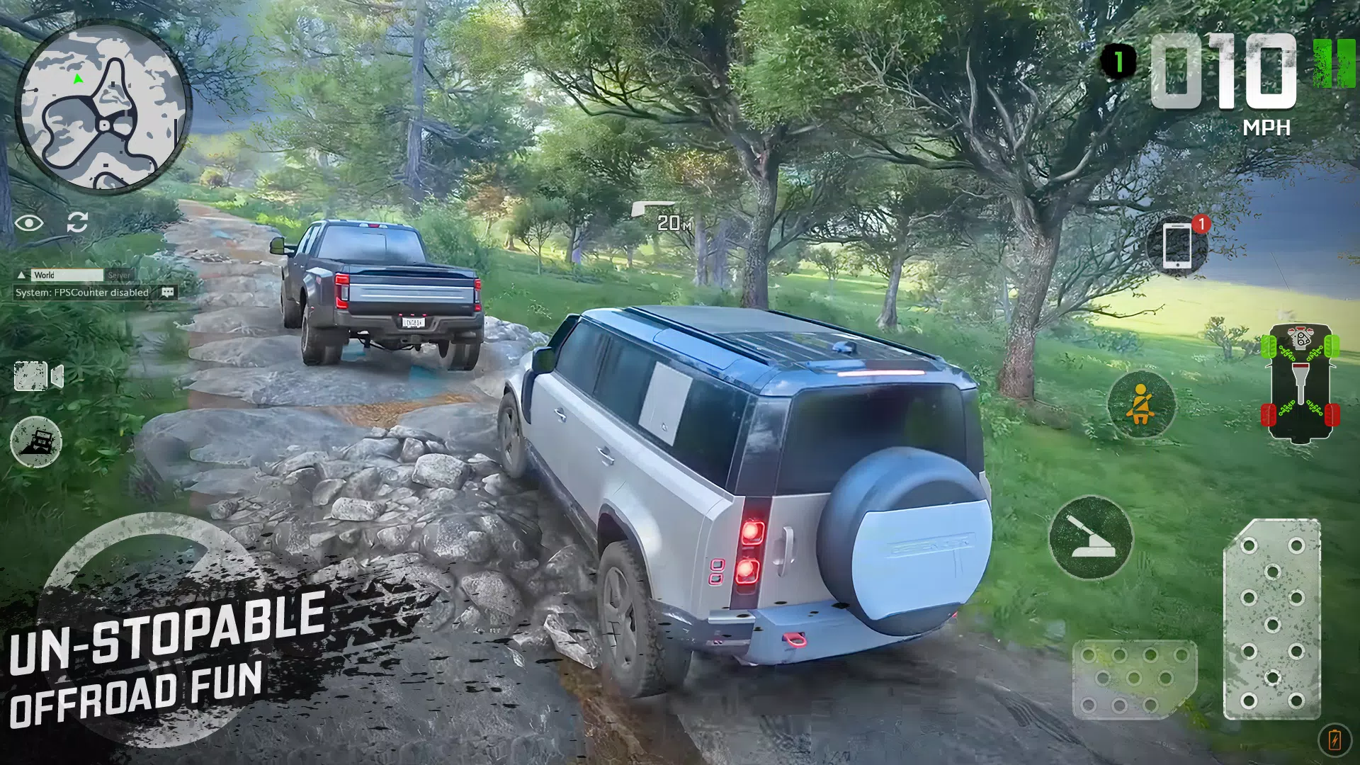 越野SUV吉普4x4驾驶