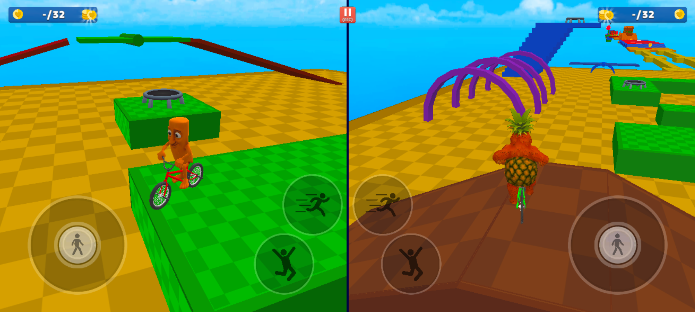 意大利脑腐自行车赛（双人游戏）