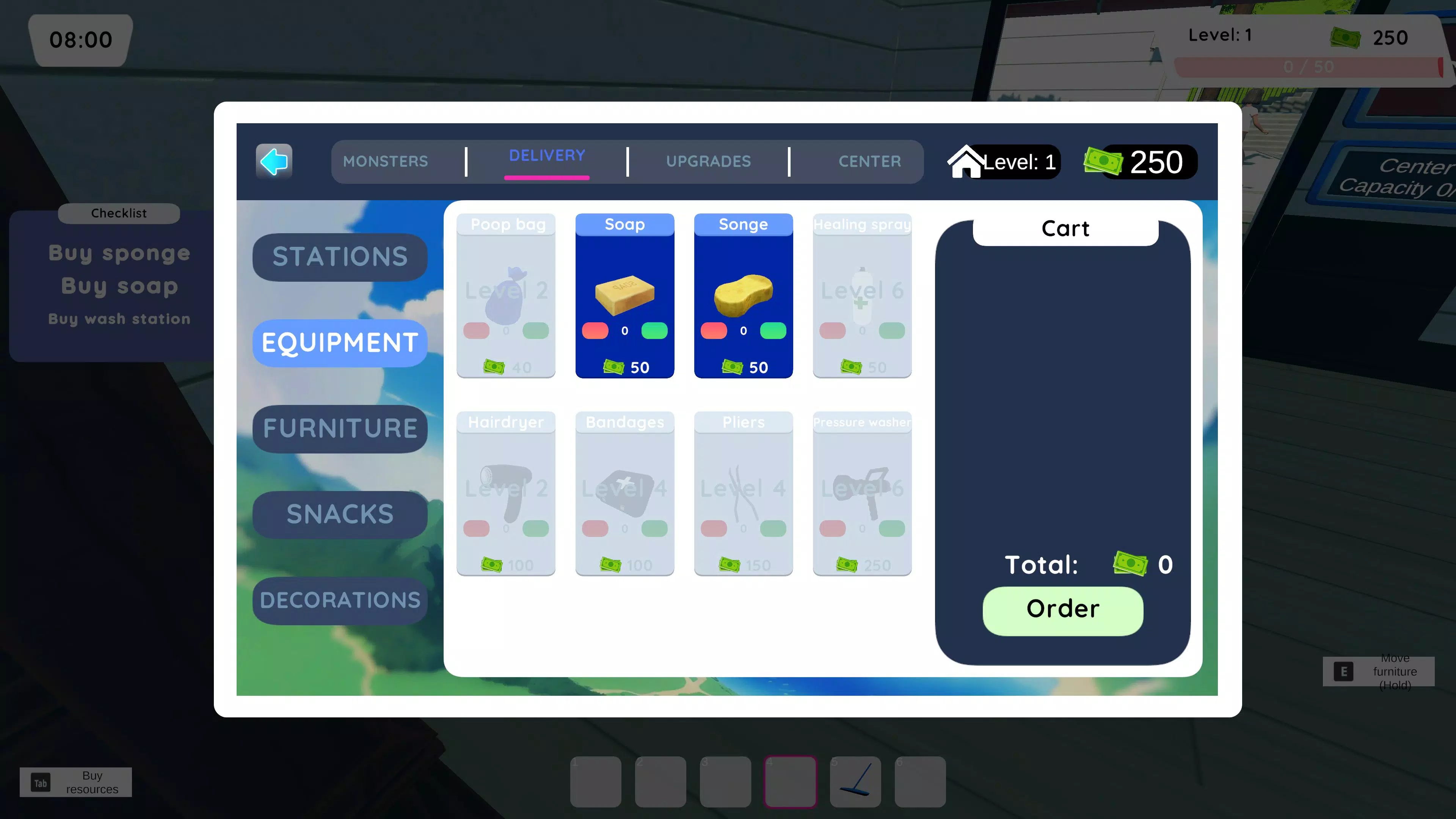 怪物水疗中心模拟器