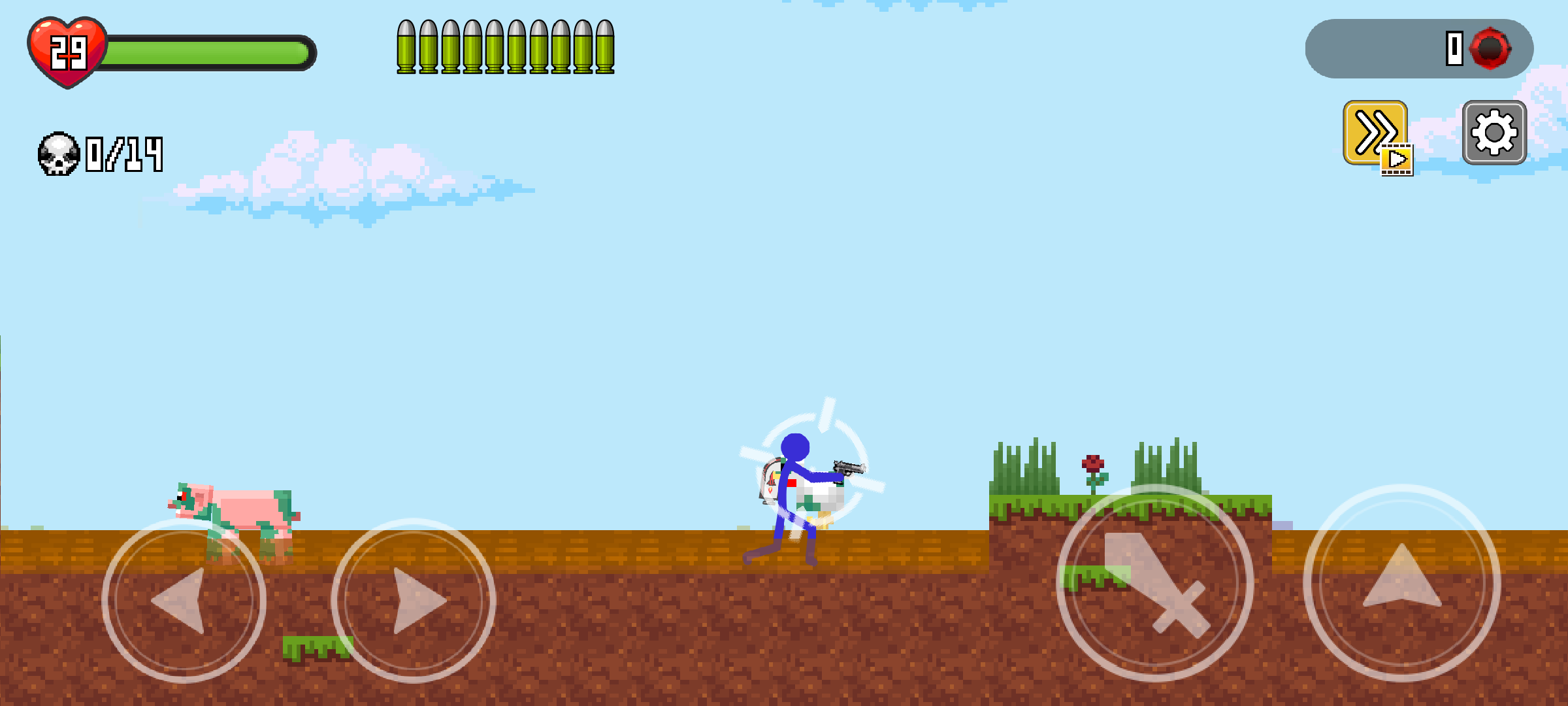 红色火柴人大战工匠2 红色火柴人大战工匠2