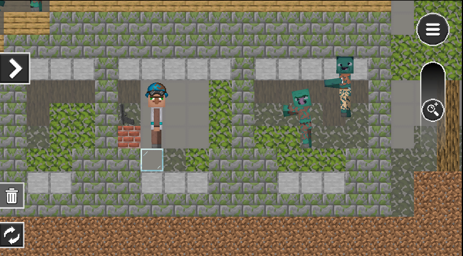 火柴人僵尸游乐场