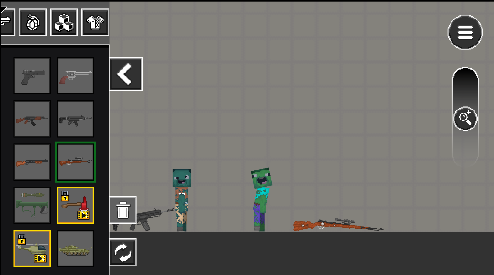 火柴人僵尸游乐场