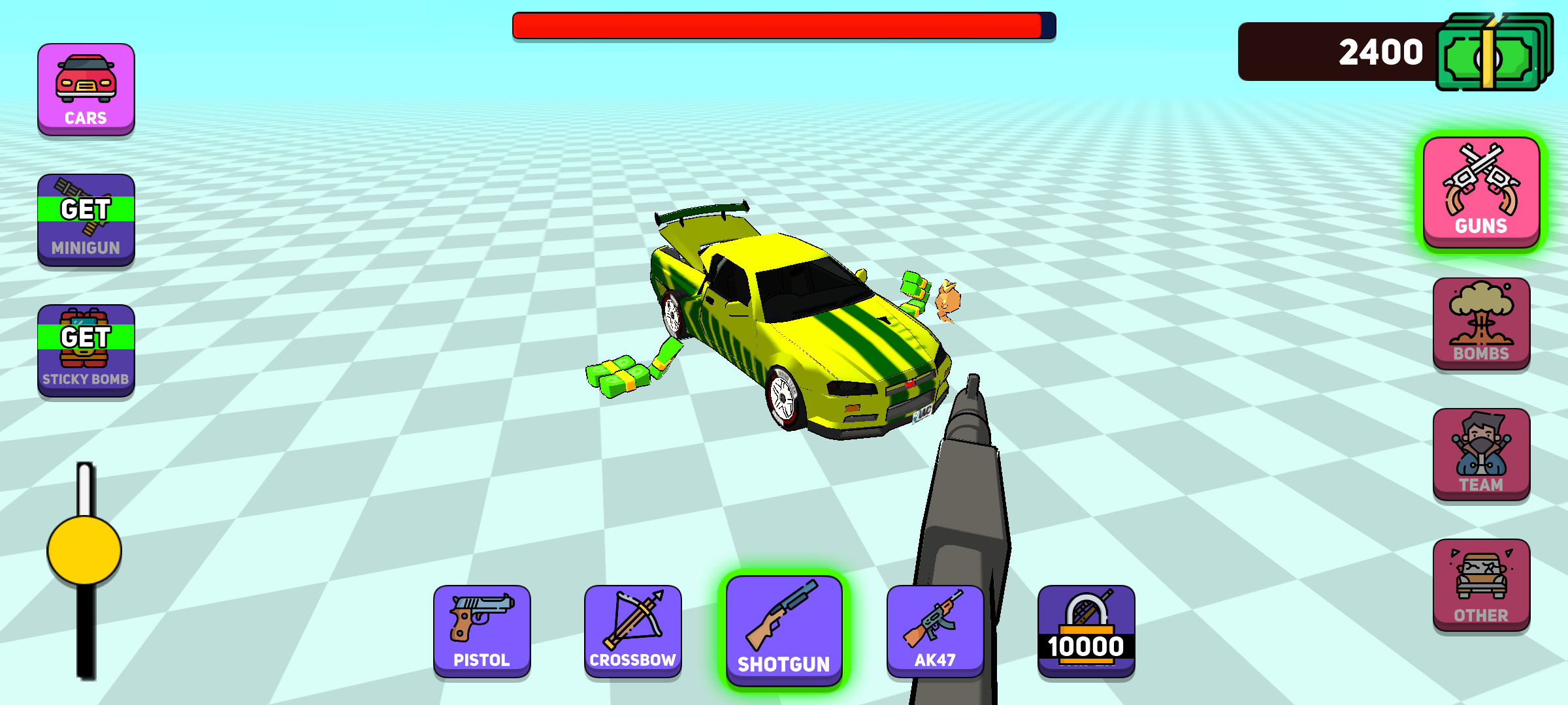 汽车粉碎模拟器