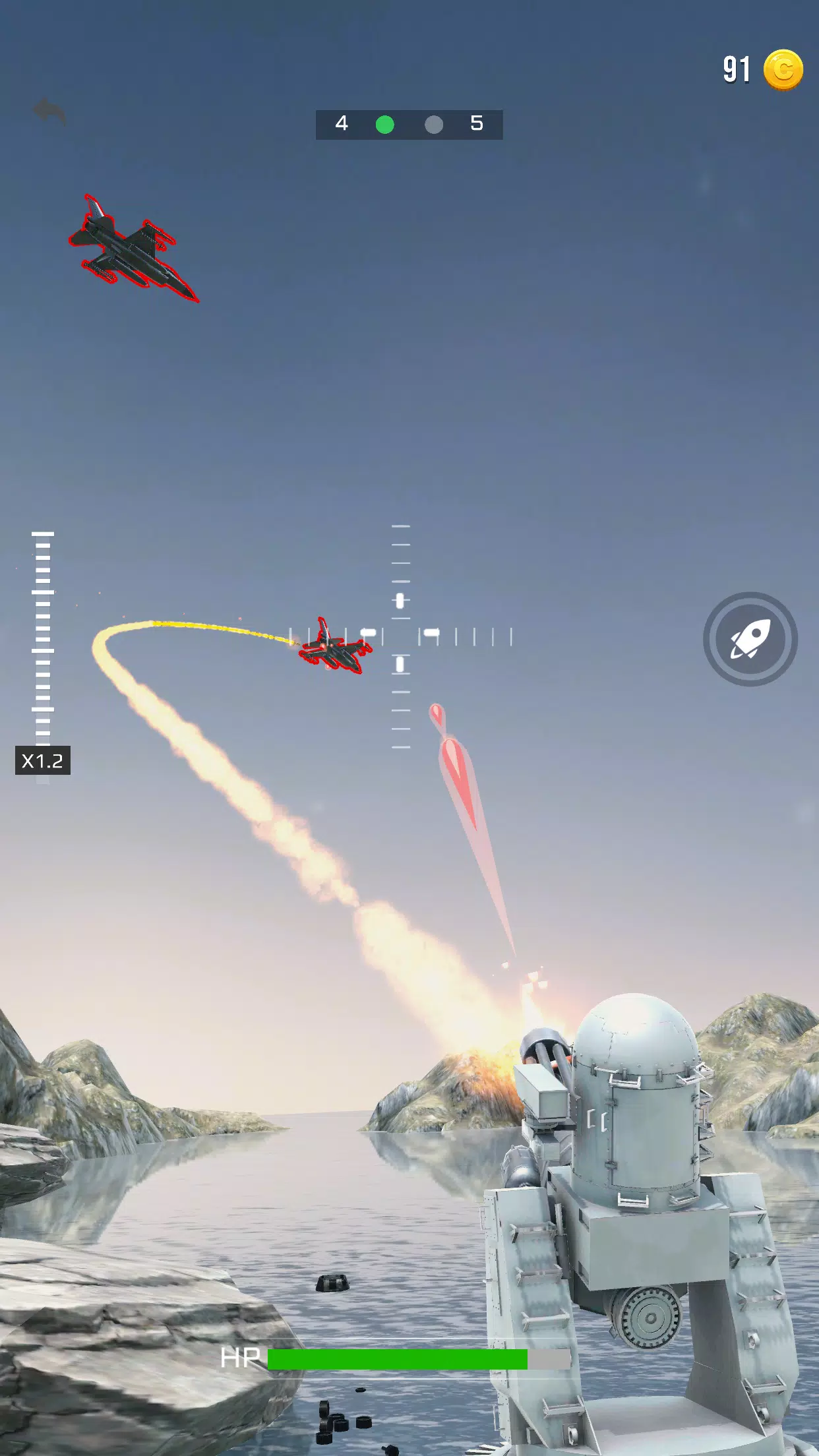 陆基密集阵炮台