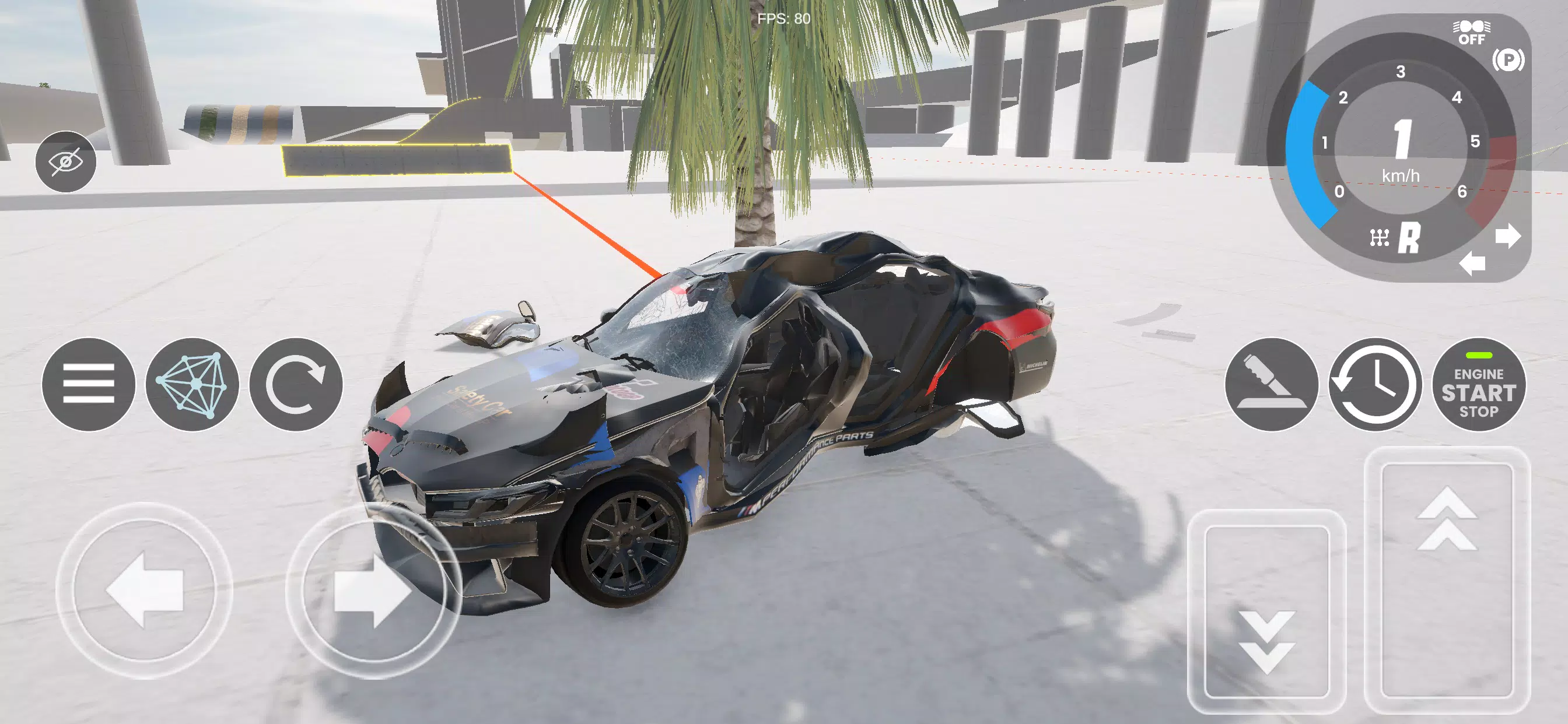 汽车碰撞沙盒模拟