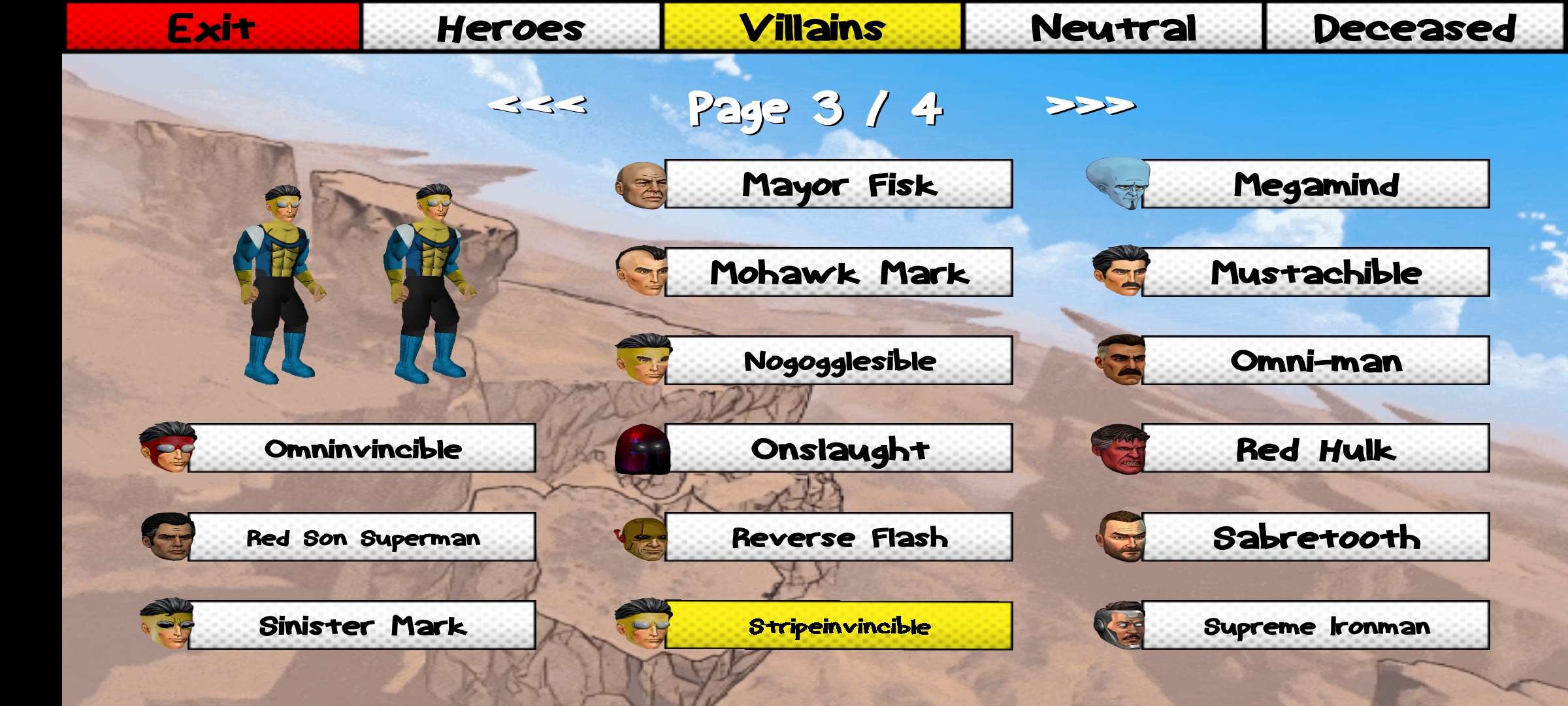 漫威VS无敌少侠