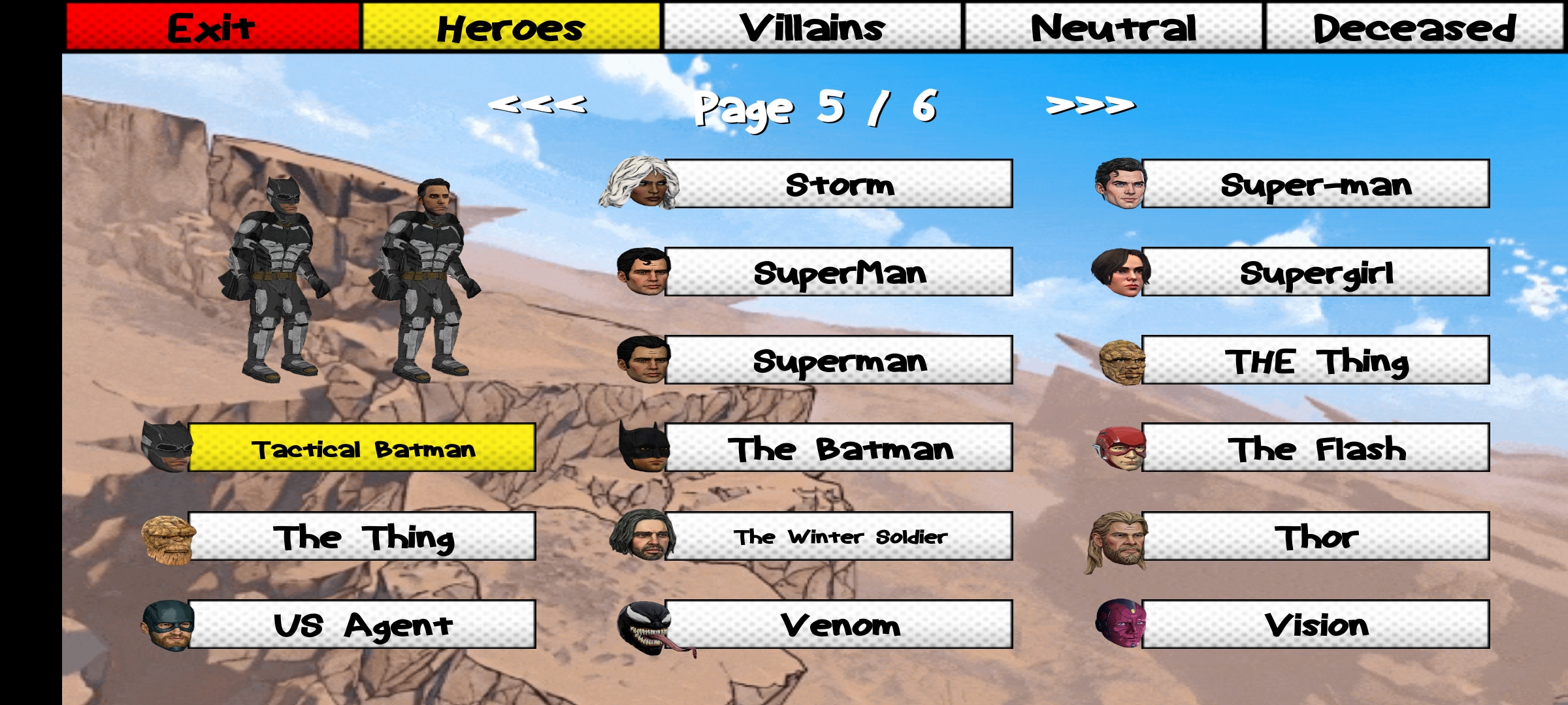 漫威VS无敌少侠