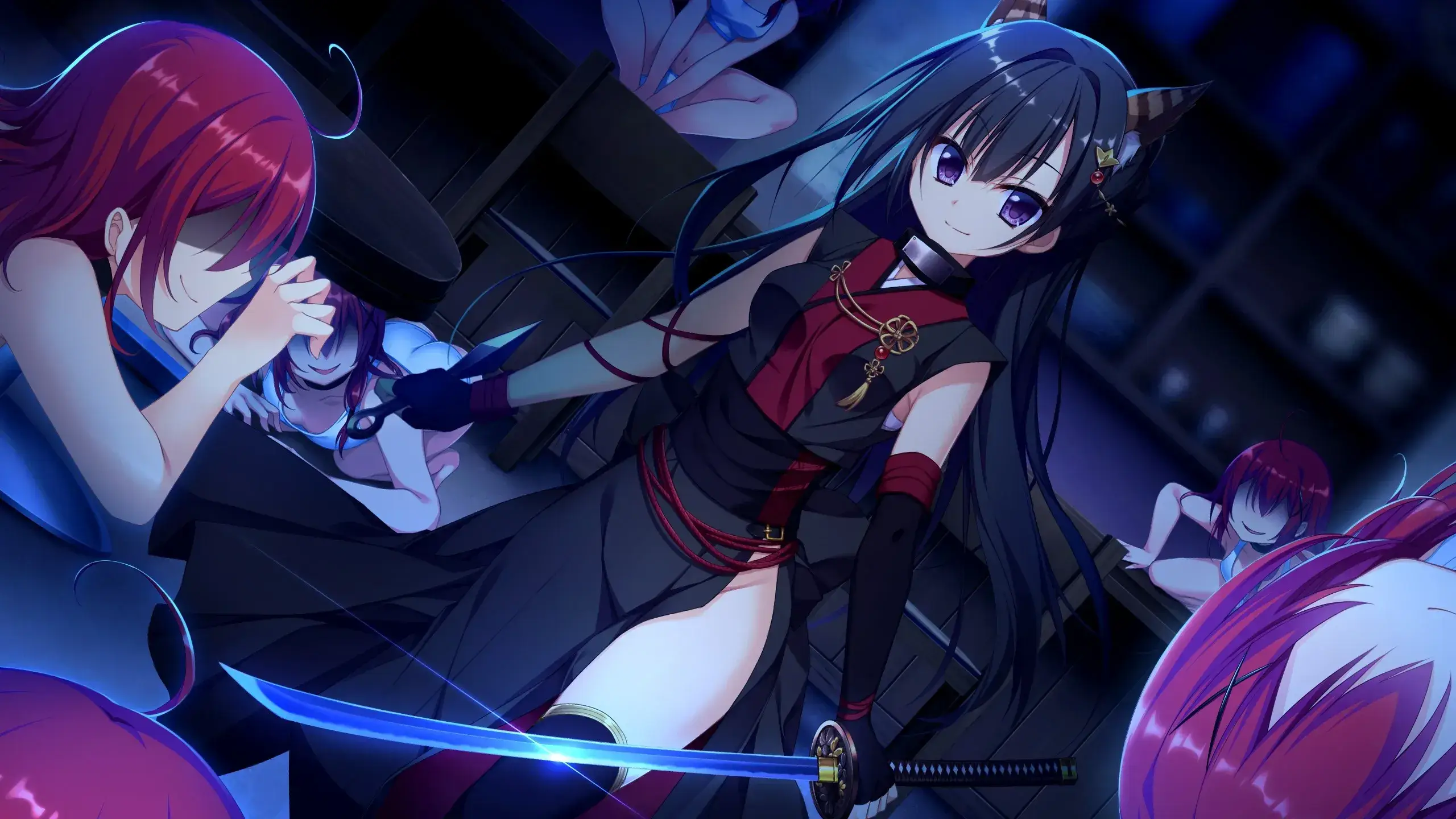 忍者少女与都市妖团：追捕无头骑士(steam移植)