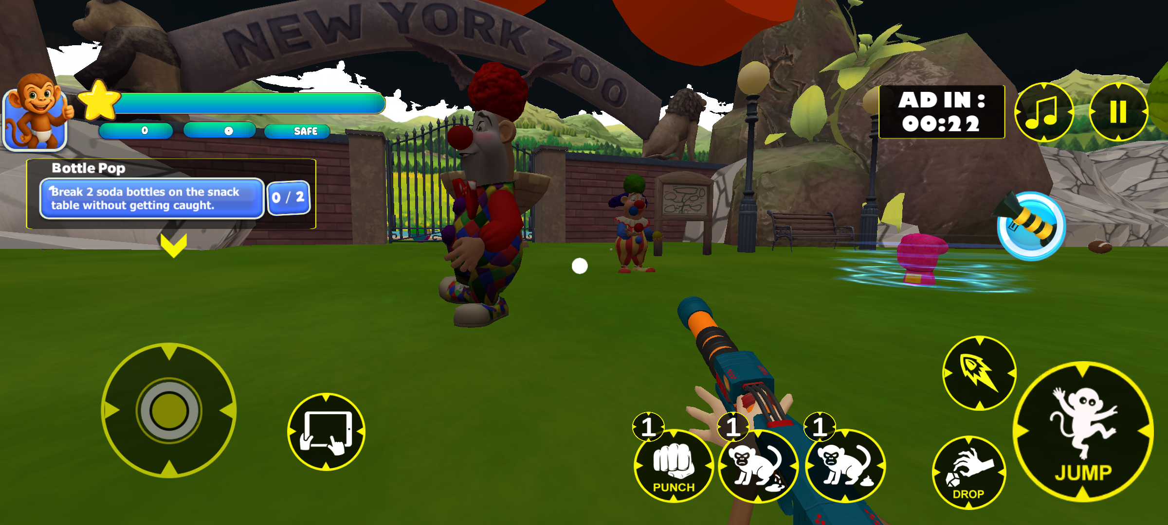 淘气的猴子 淘气的猴子