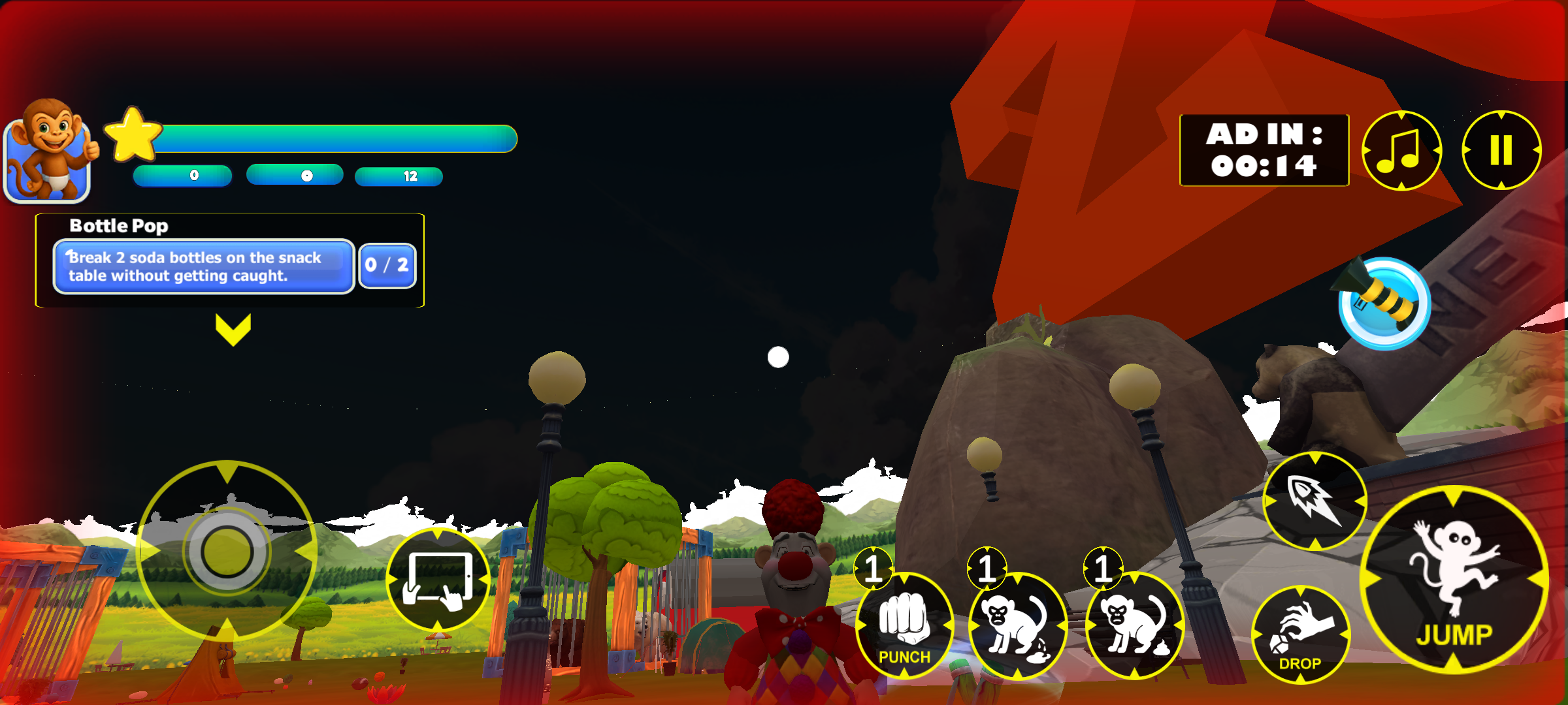 淘气的猴子 淘气的猴子