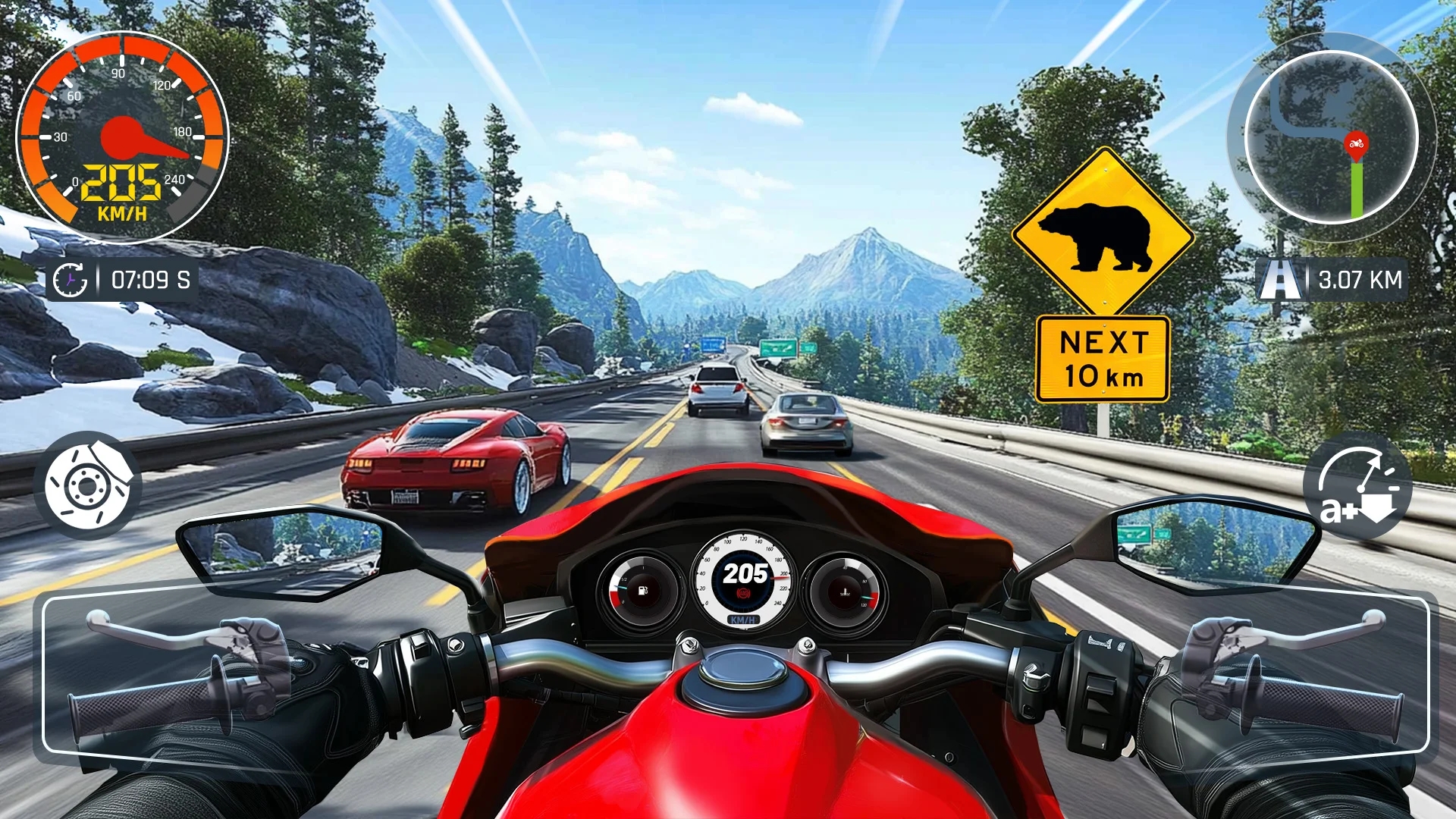 摩托竞速 摩托竞速