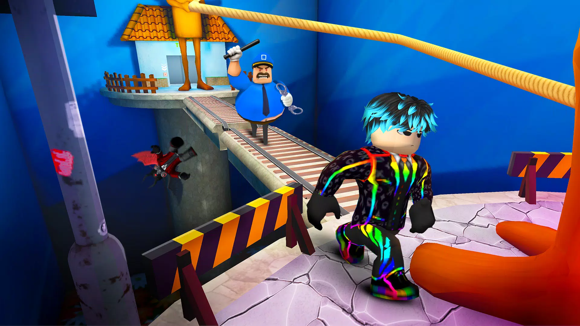 障碍挑战：监狱逃亡