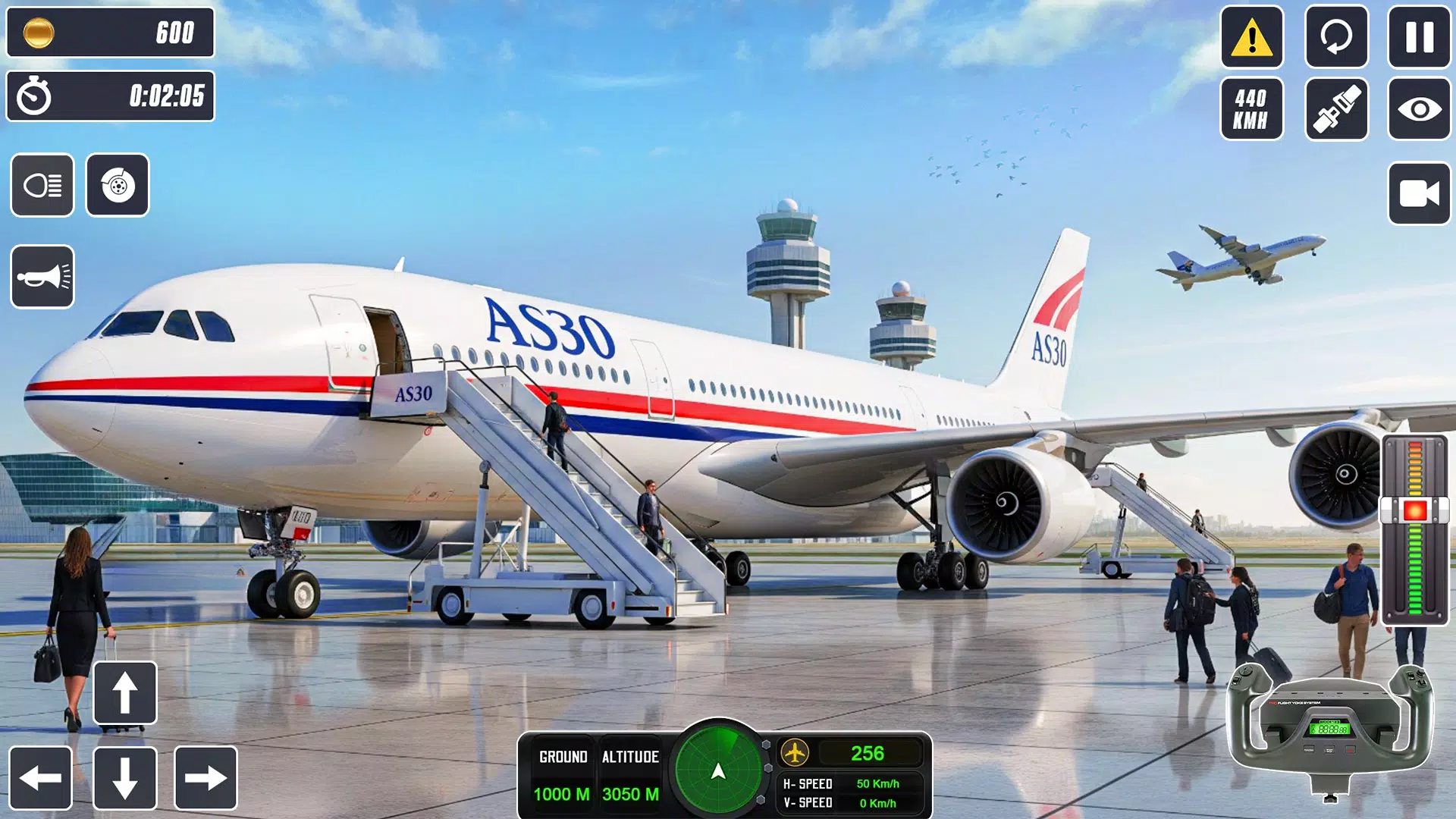 真实飞机飞行模拟器3D