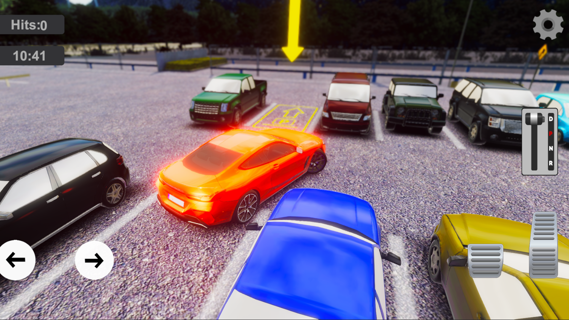 高级停车场模拟器