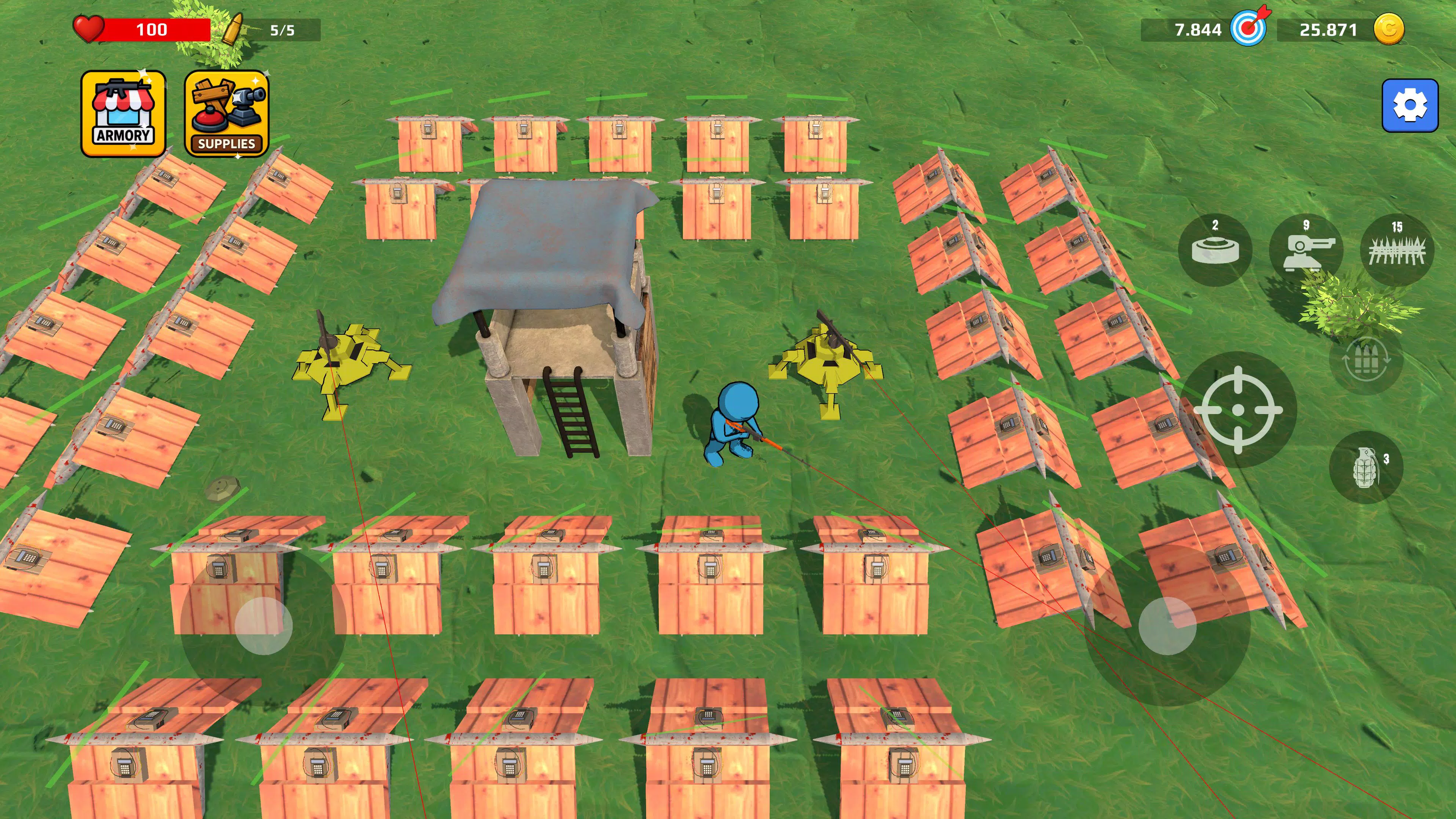 死亡浪潮：僵尸防御