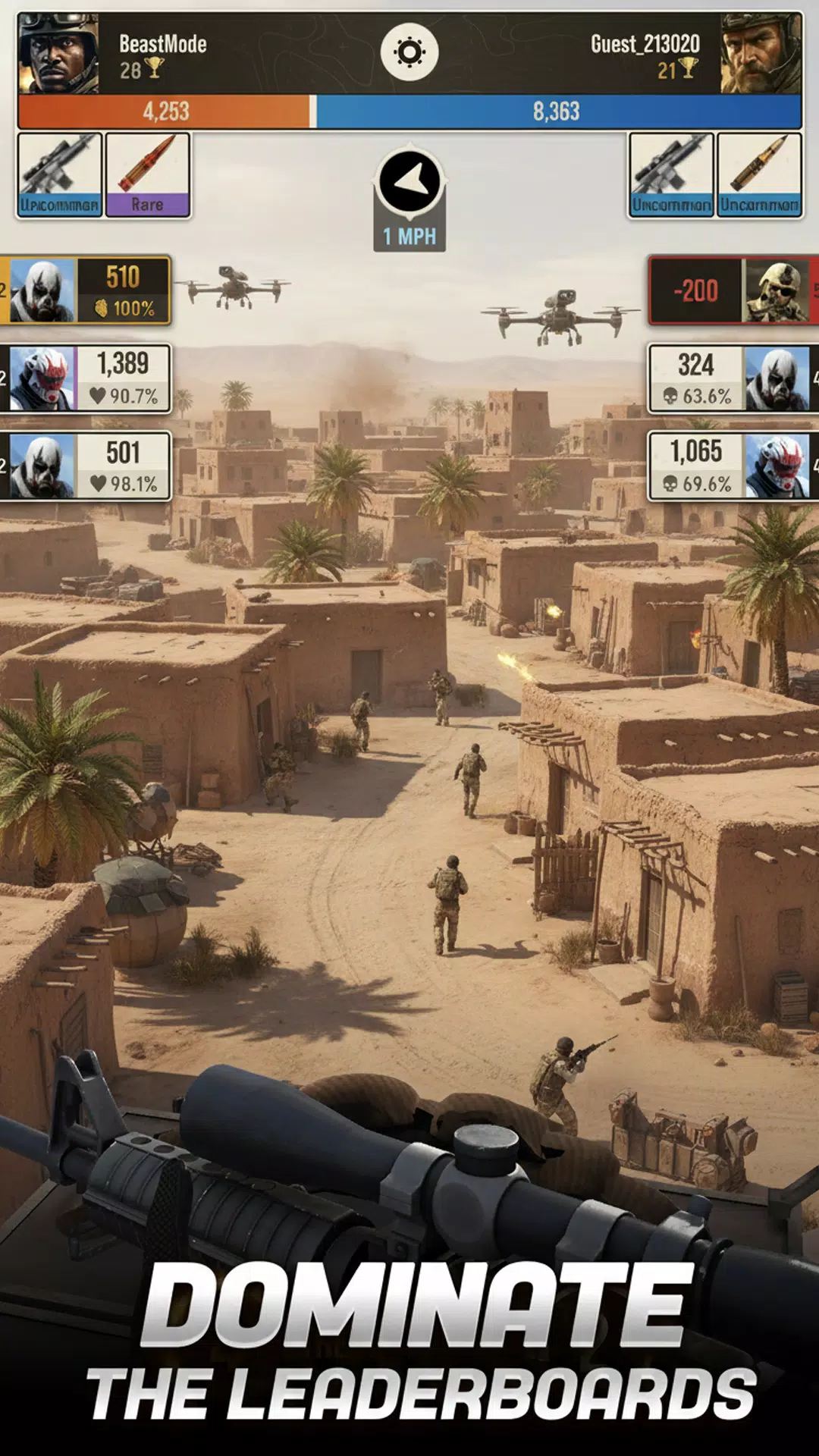 狙击对决：3D战争