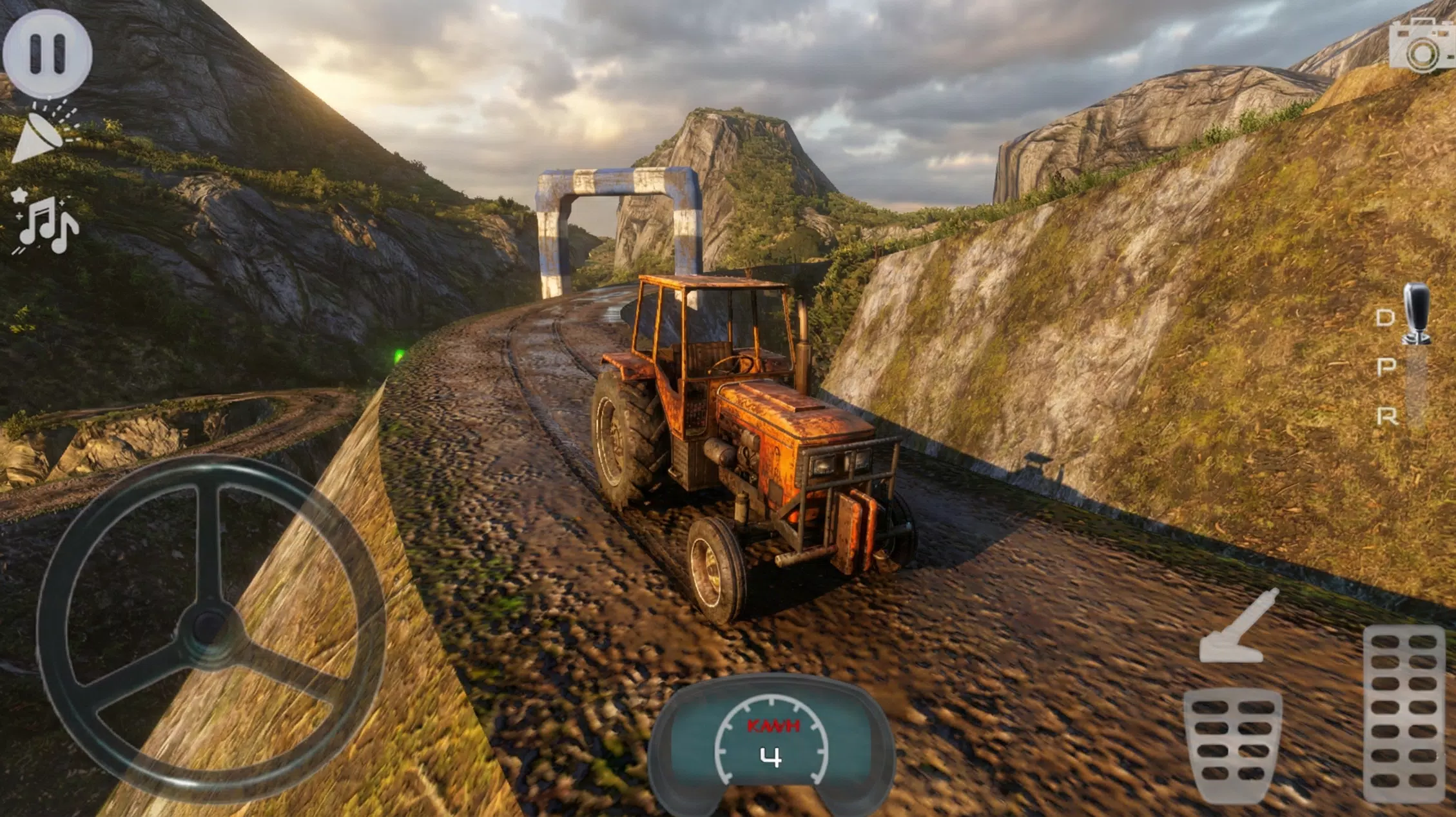 越野拖拉机：极限攀爬