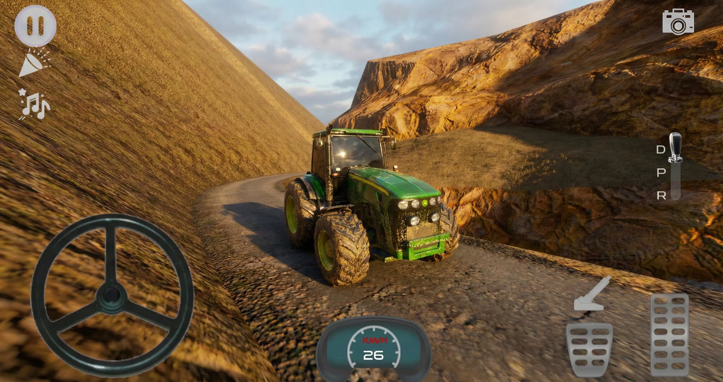 越野拖拉机：极限攀爬