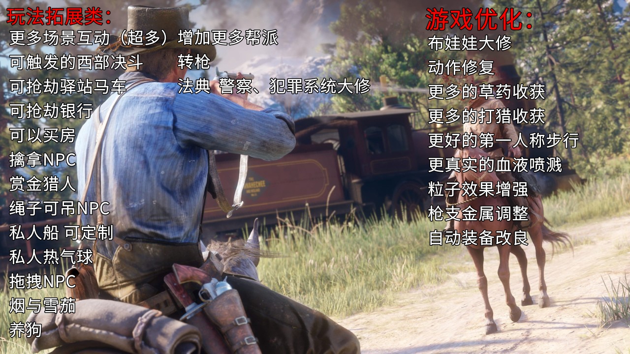 荒野大镖客：救赎2·MOD