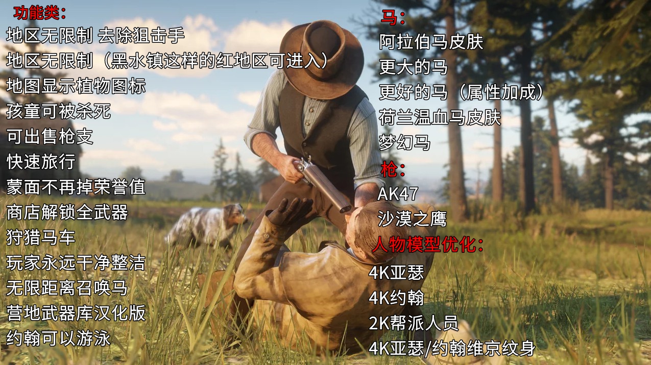 荒野大镖客：救赎2·MOD