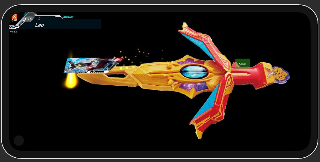 德克尔奥特曼的DX双剑模拟器