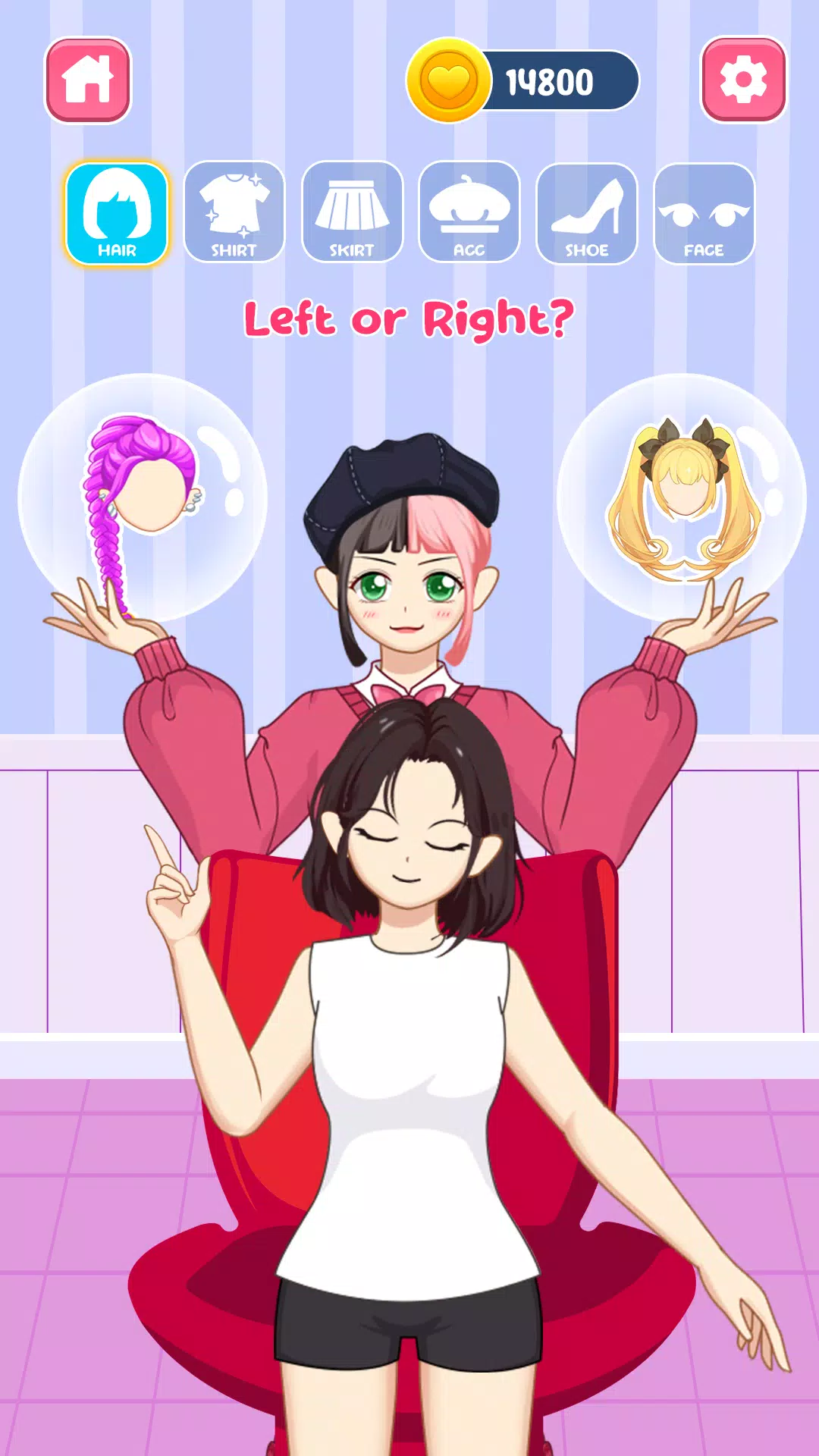 左或右完美装扮 左或右完美装扮