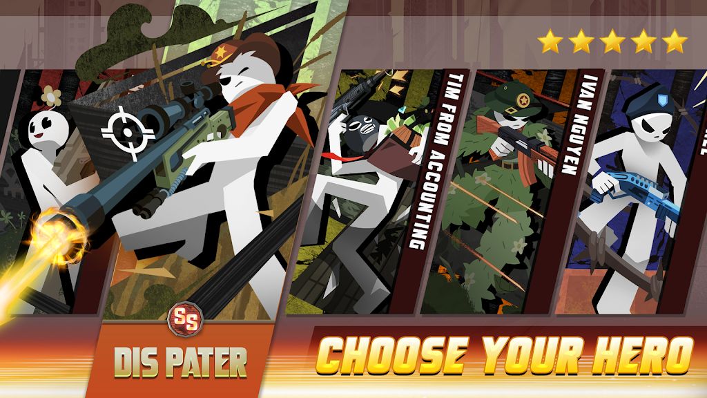 火柴人向前冲 火柴人向前冲