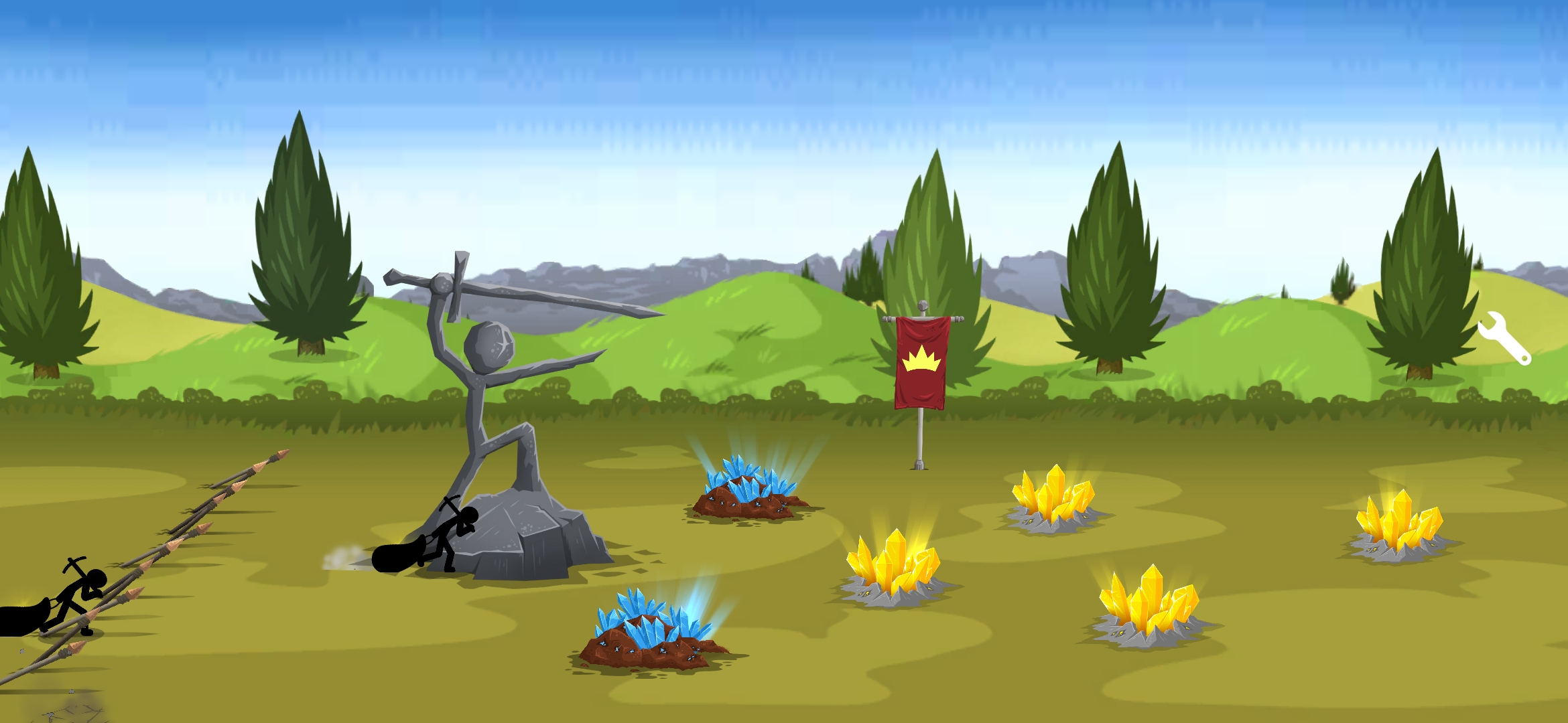 火柴人战争遗产3(剑镰合空版)