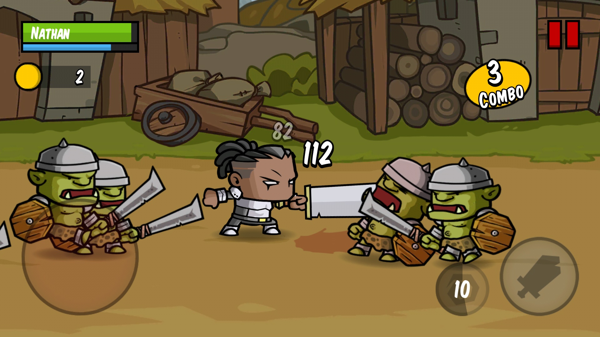 战斗饥饿：2D砍杀