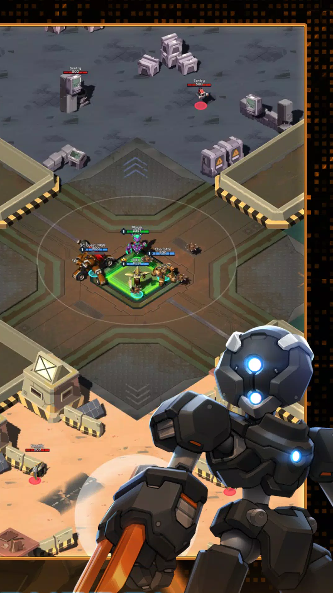 机器人竞技场(辅助菜单) 机器人竞技场(辅助菜单)