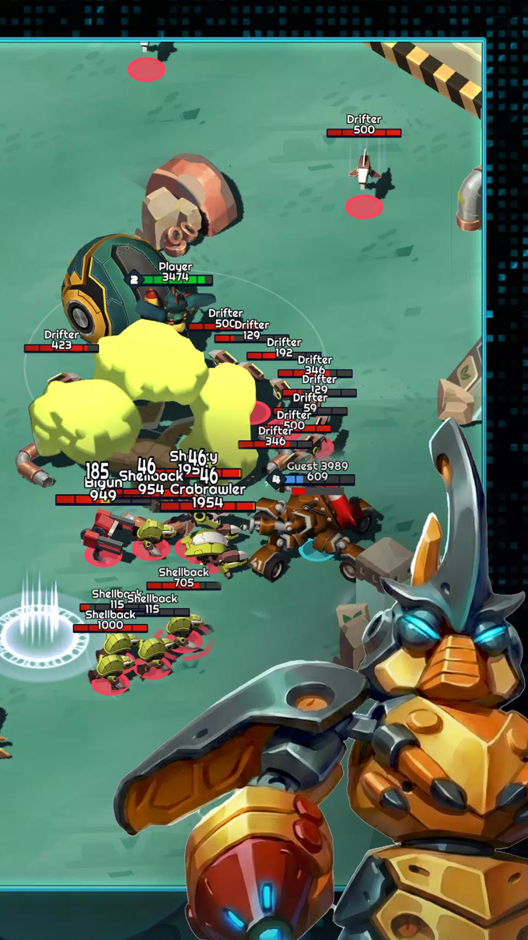 机器人竞技场(辅助菜单) 机器人竞技场(辅助菜单)