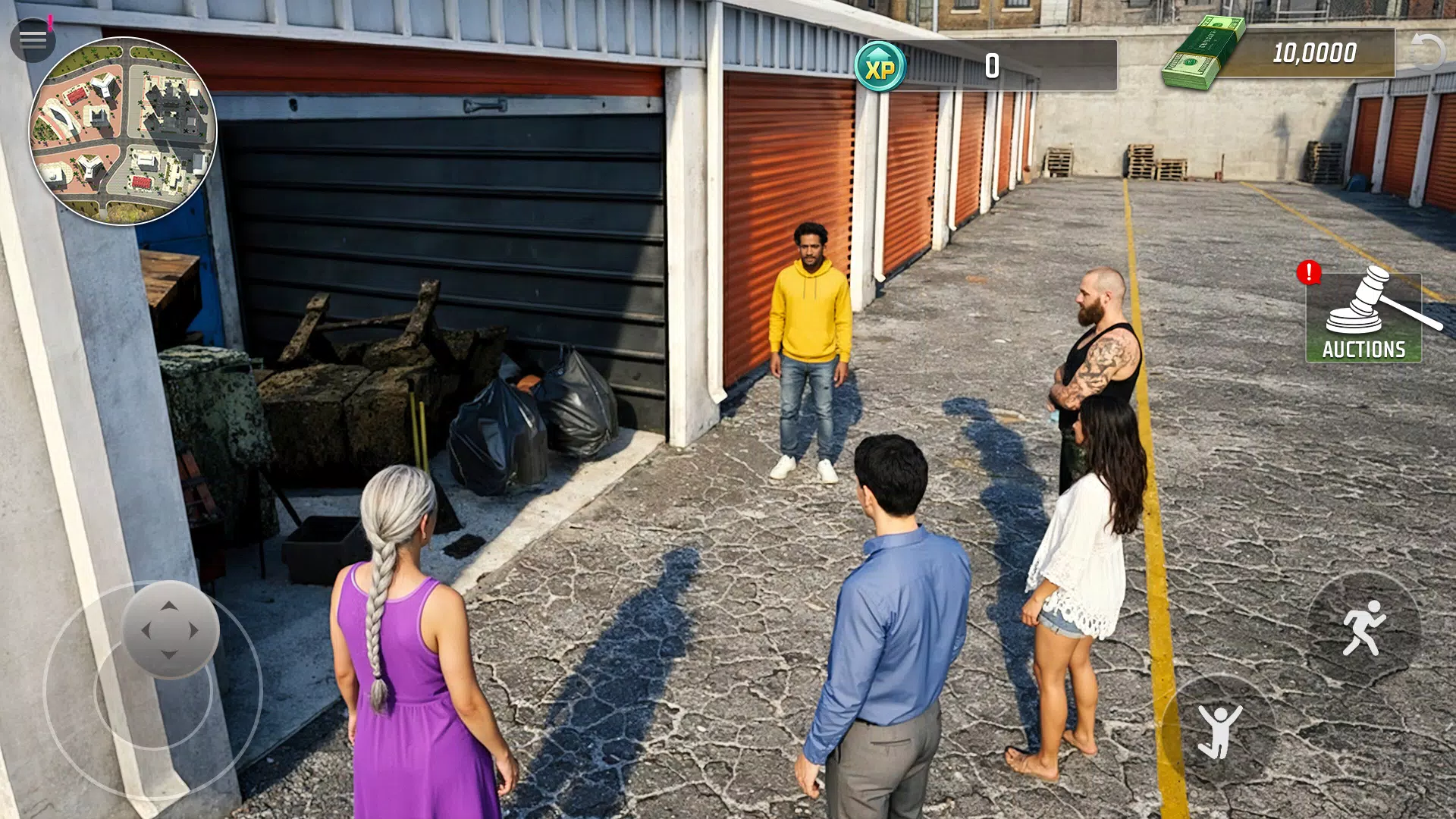 城市废弃车库拍卖