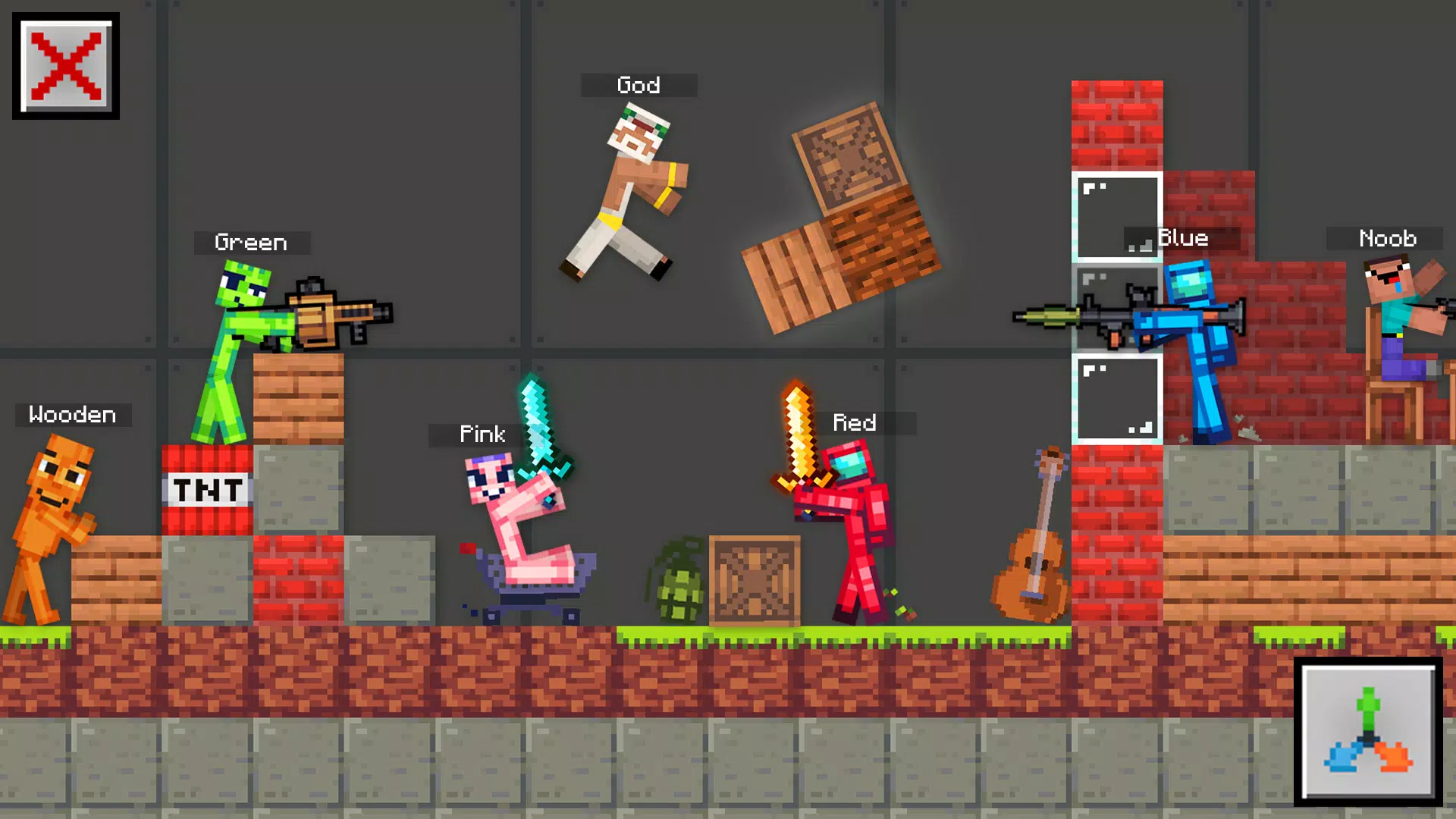 甜瓜工艺：布娃娃沙盒