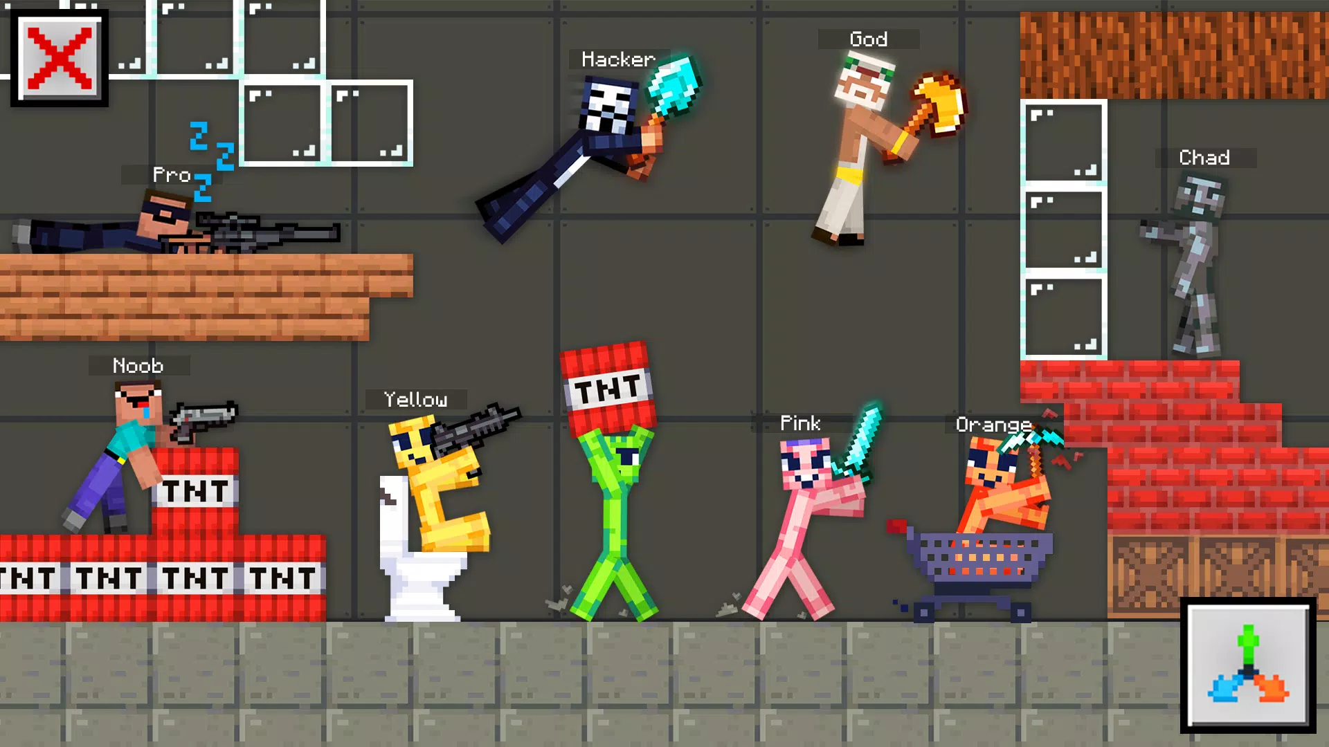 甜瓜工艺：布娃娃沙盒