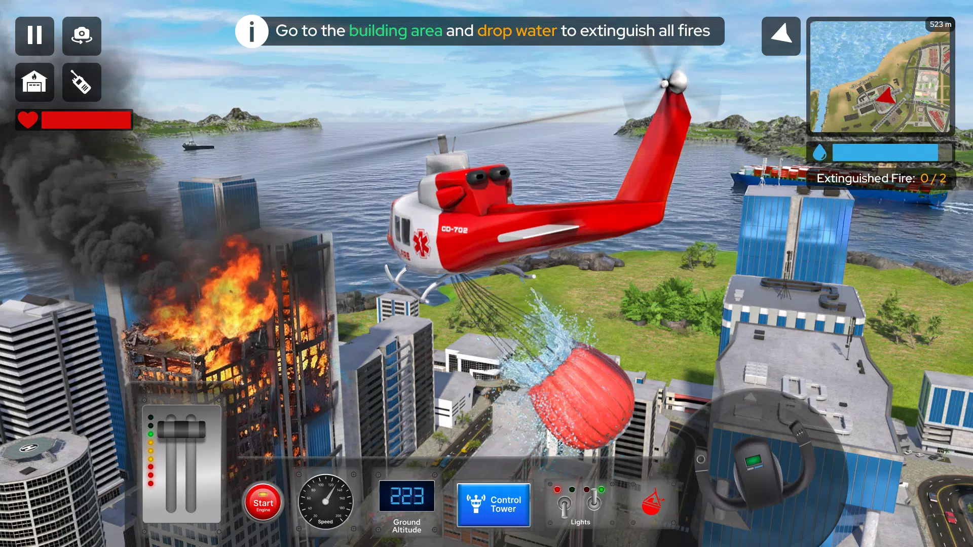 消防车消防小队