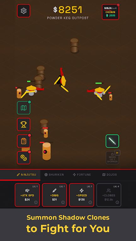 忍者放置竞技场 忍者放置竞技场