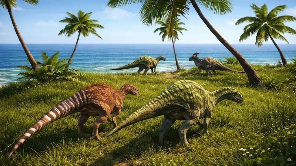 侏罗纪原始恐龙模拟