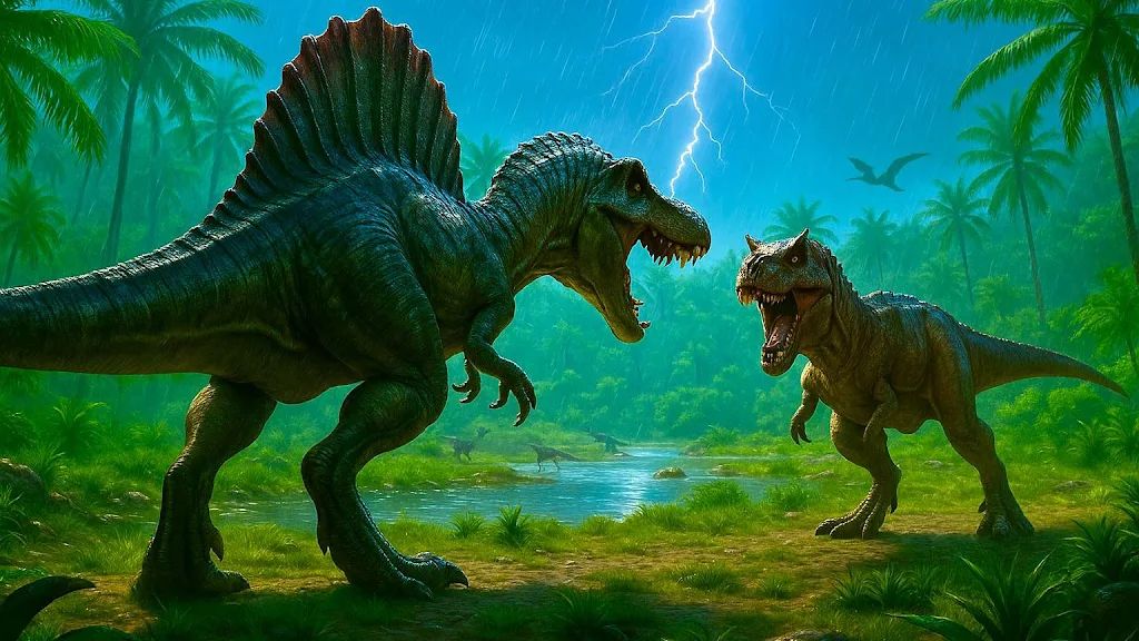 侏罗纪原始恐龙模拟