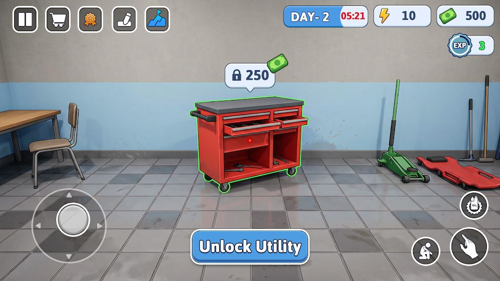 车库模拟：机械工坊