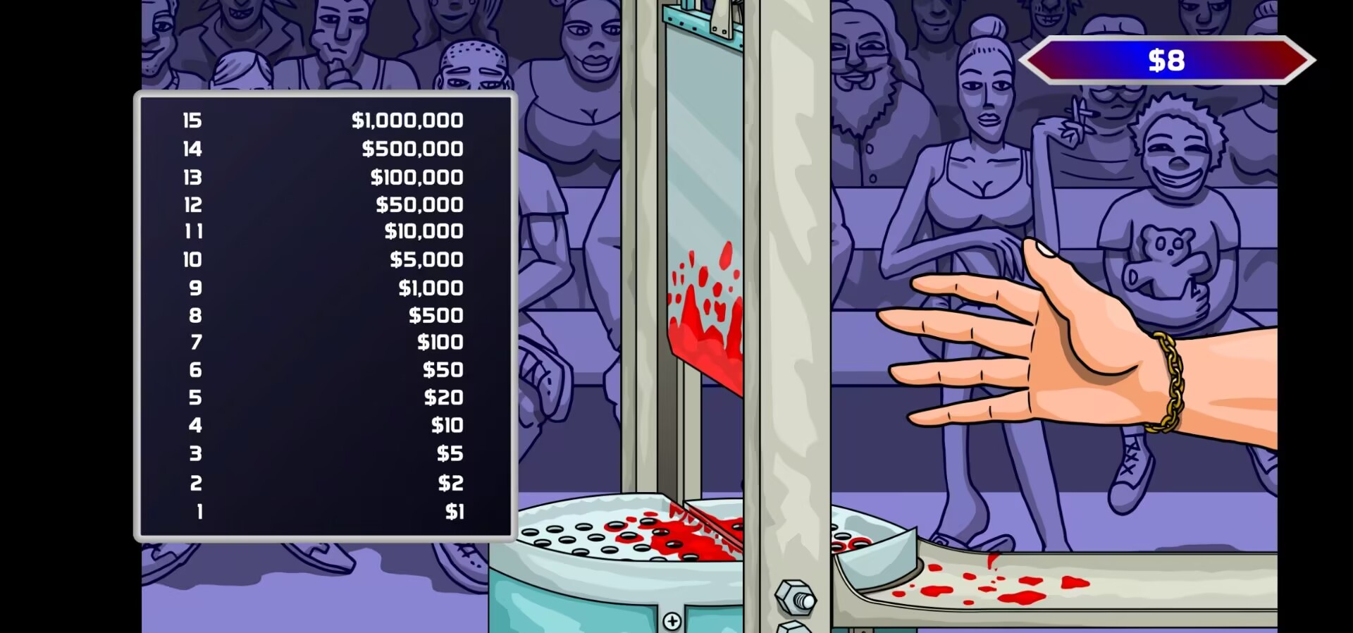 断手百万富翁 断手百万富翁