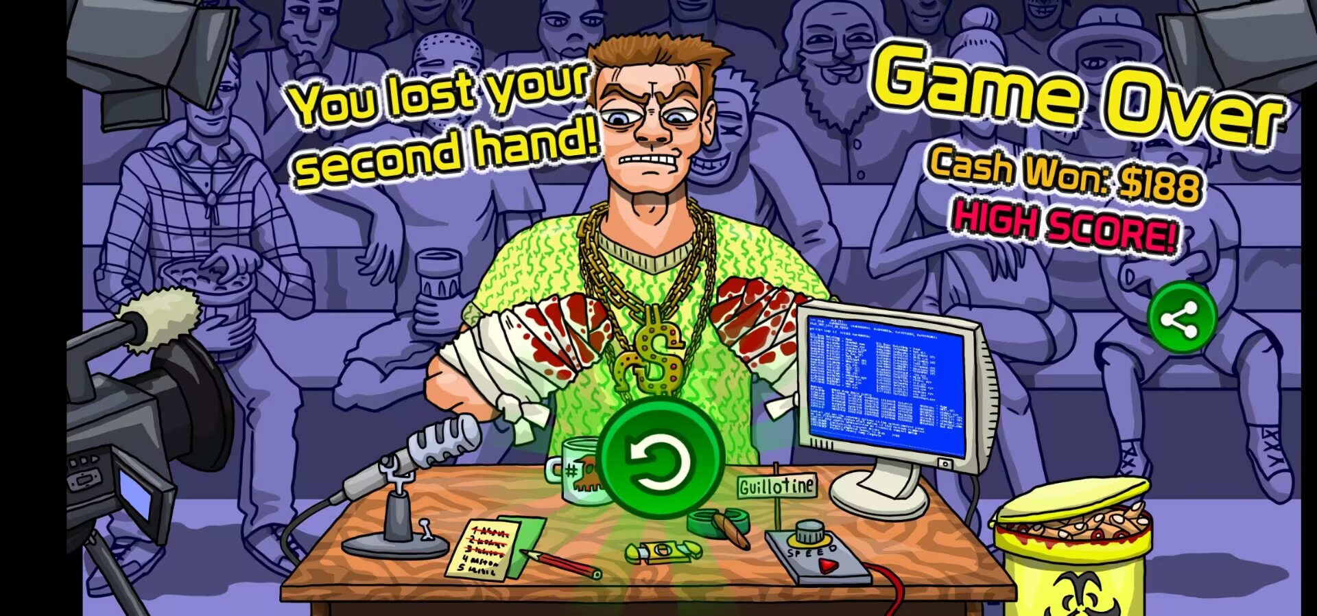 断手百万富翁 断手百万富翁