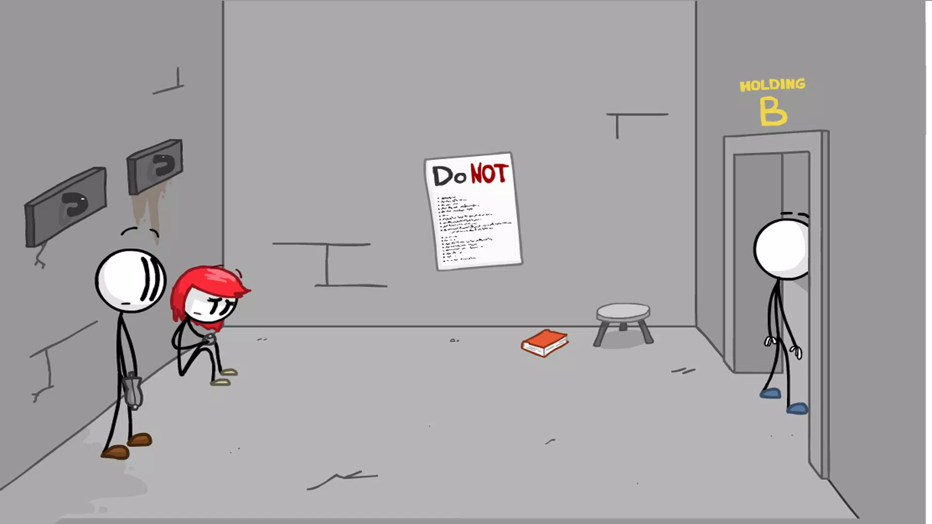 火柴人逃离监狱